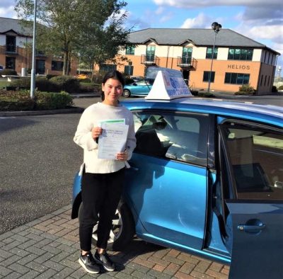 Ascot Driving Test pass for Izzy Holmes