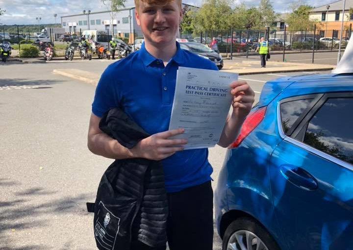 Automatic Farnborough Driving Test pass for Casey