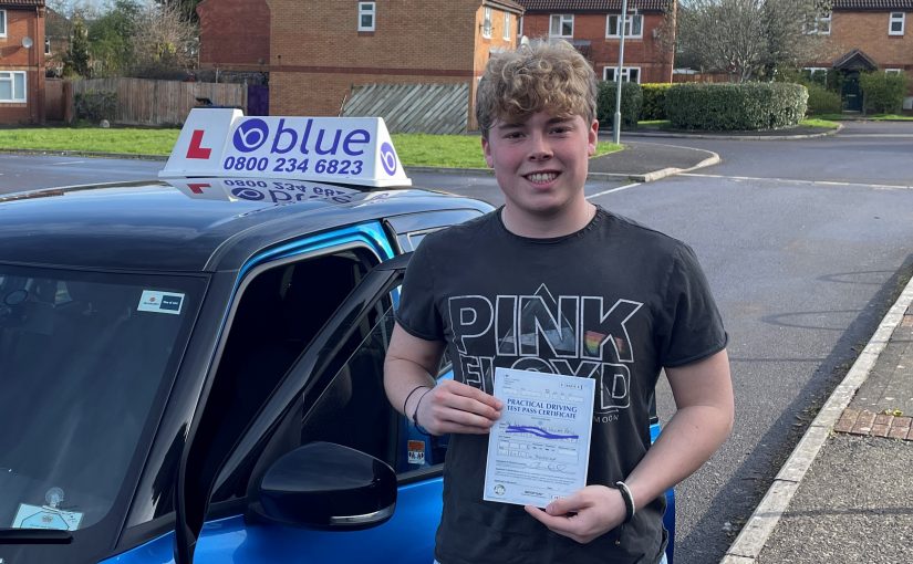 Benjamin Hails passed Driving Test in Trowbridge