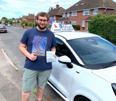Billy E of Windsor Passed Driving Test in Uxbridge