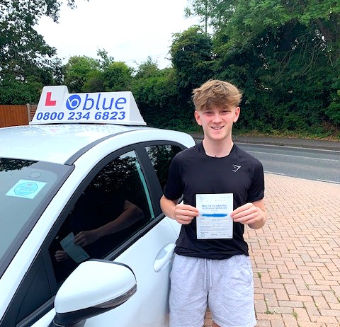 Billy O Passed Practical Driving Test in Windsor