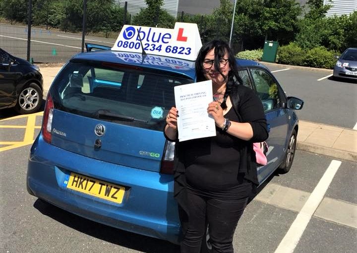 Blackwater Driving test pass for Rachinee Young