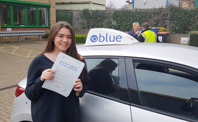 Result for Kelly Stephens of Warfield, Berkshire on passing her driving test