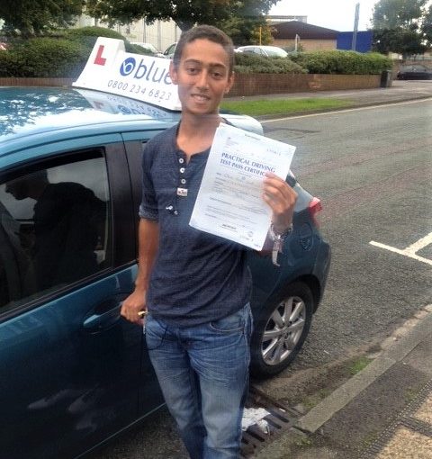 Great result for Oliver Grant who passed his test in Reading, Berkshire