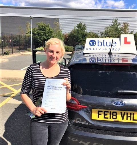 Congratulations to Deanna Miller from Bracknell passing her driving test