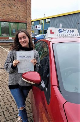 Bracknell Driving Test Pass for Frances