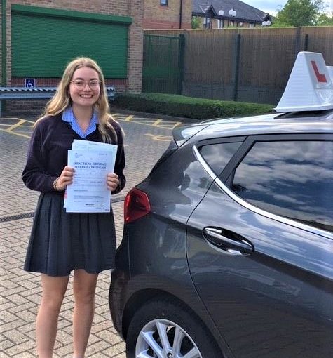 Bracknell Driving Test Pass for Jemima Denton