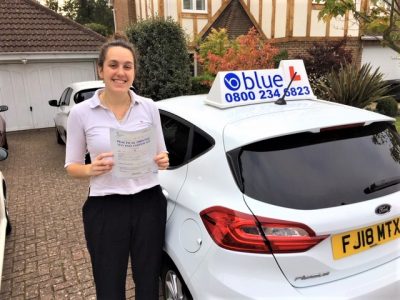 Bracknell Driving Test Pass for Justine Remillard