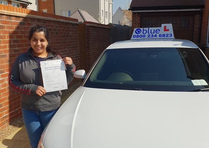 Bracknell Driving Test pass for Maham