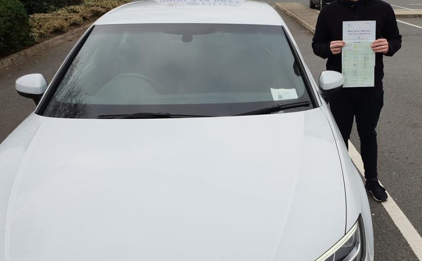 Congratulations Callum Phillips for passing your driving test in Farnborough