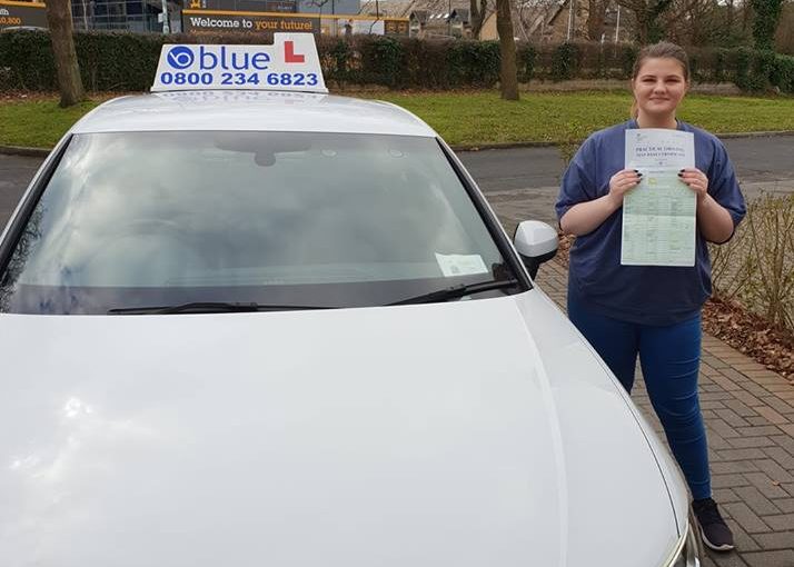 CONGRATULATIONS to Kayleigh Gorrell of Bracknell, Berkshire on passing your driving test