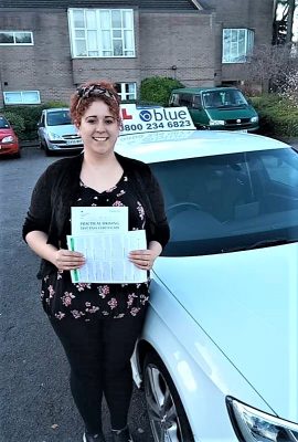 Bracknell Driving Test pass for Sue Burton