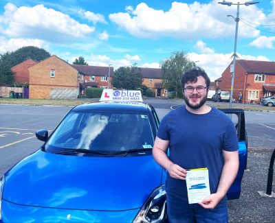 Brecon Smith Passed Driving Test in Trowbridge