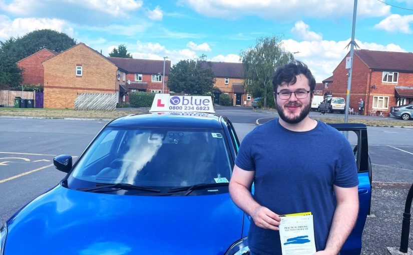 Brecon Smith Passed Driving Test in Trowbridge