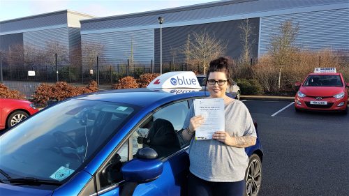 Camberley Driving Lessons for Danielle Reynolds-James