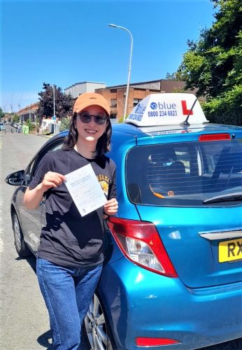Cheryl Lay from Reading passed Driving test
