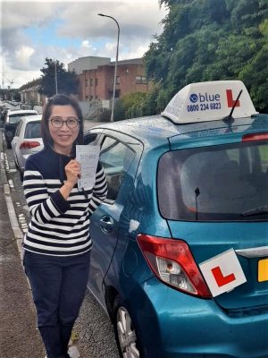 Chui Mei L Chan from Reading Passed Driving Test 1st Attempt