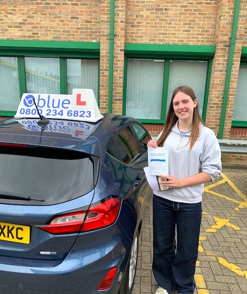 Claudia Goulding from Ascot Passed Driving Test