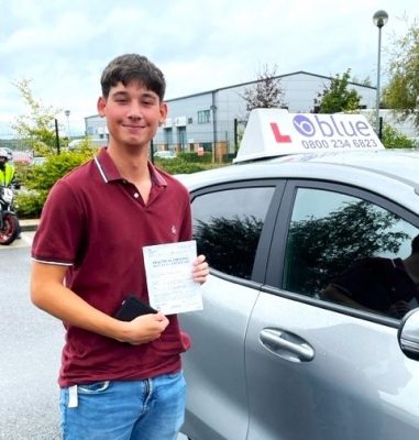 Dominic Jeffries of Ascot Passed Driving Test