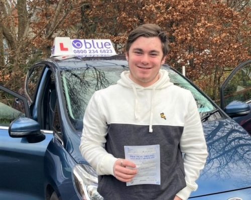 Driving Test Pass for Bradlee Botley in Yeovil Somerset