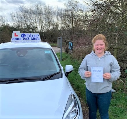Driving Test Pass for Emily Foster of Fifield Berkshire