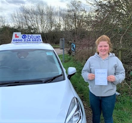 Driving Test pass for Emily Foster of Fifield Berkshire