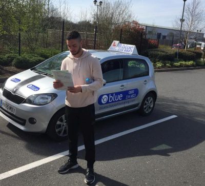 Driving Test Pass in Farnborough Luke White