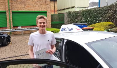 Driving Test Zero Faults for James Barnard