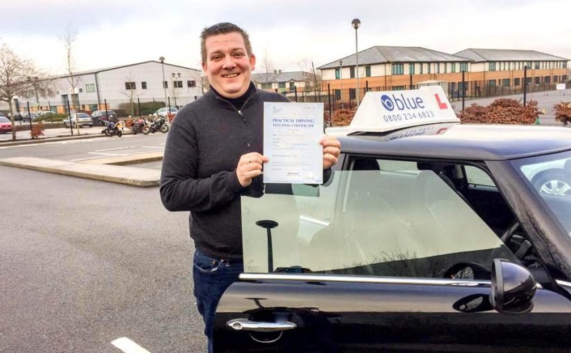Congratulations to Nick who passed his driving test FIRST time in Farnborough