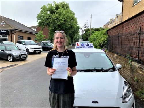 Driving Test Pass for Trixie Thurner of Datchet, Windsor