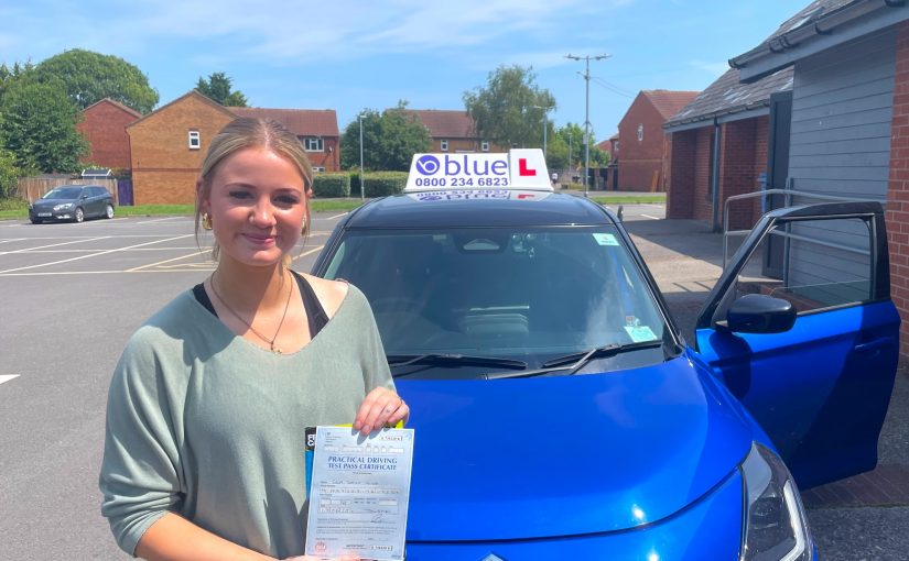 Ella K from Hilperton Passed Driving Test in Trowbridge Wiltshire