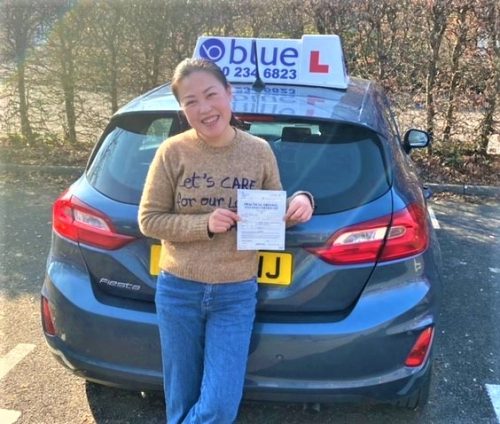 Enya Todd Passed Driving Test in Yeovil Somerset