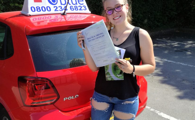 Eversley Driving test pass for Madison Warwick