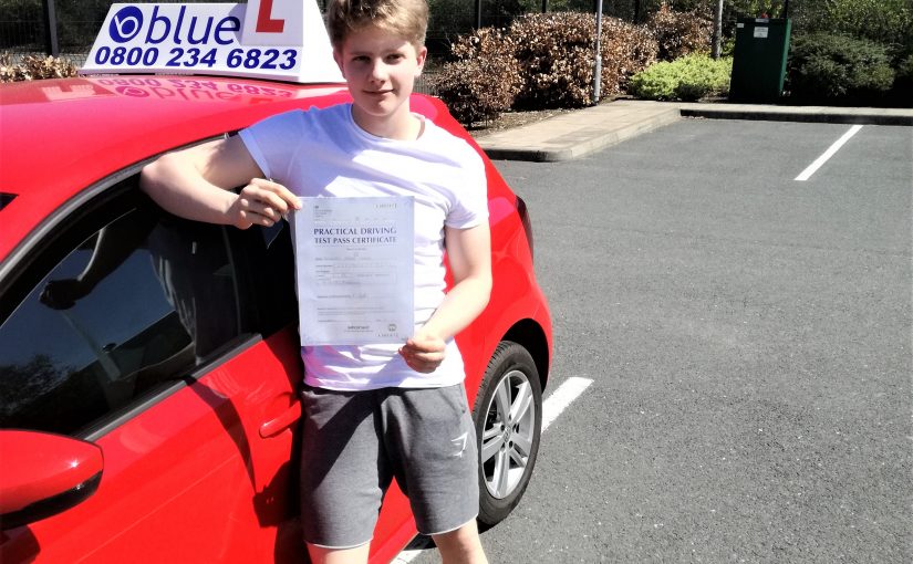 Congratulations to Alex Cooper of Lightwater who passed his driving test first