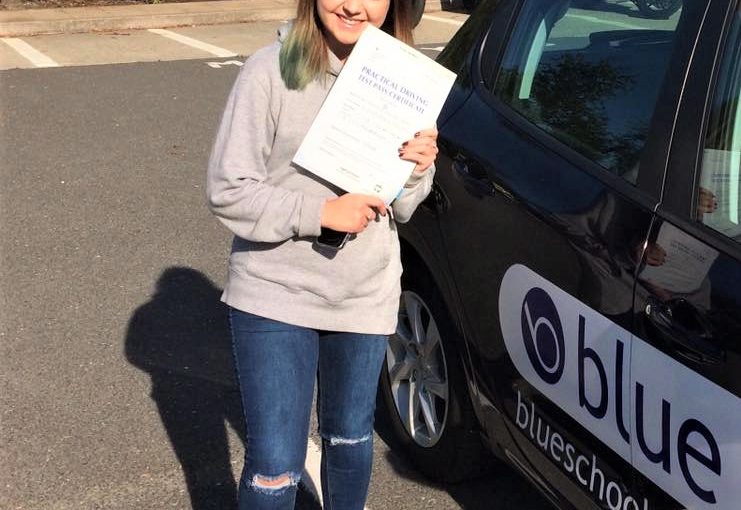 Farnborough Driving Test Pass for Emilia John