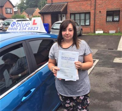 Farnborough Driving Test Pass for Emma Morris