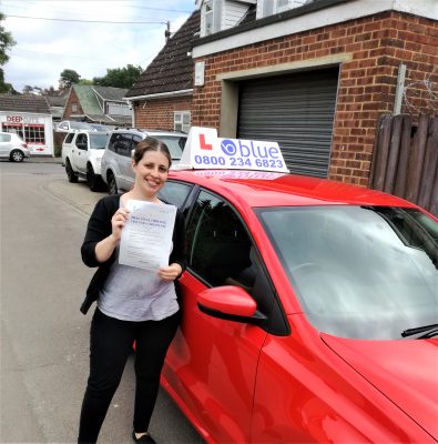 Farnborough-Driving-Test-Pass-for-Emma-Osborne