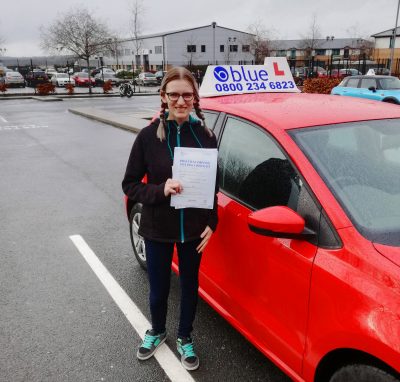 Farnborough-Driving-Test-Pass-for-Ginta-Genkauskate