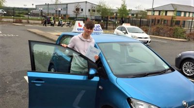 Farnborough Driving Test Pass for Harry Dunwoody