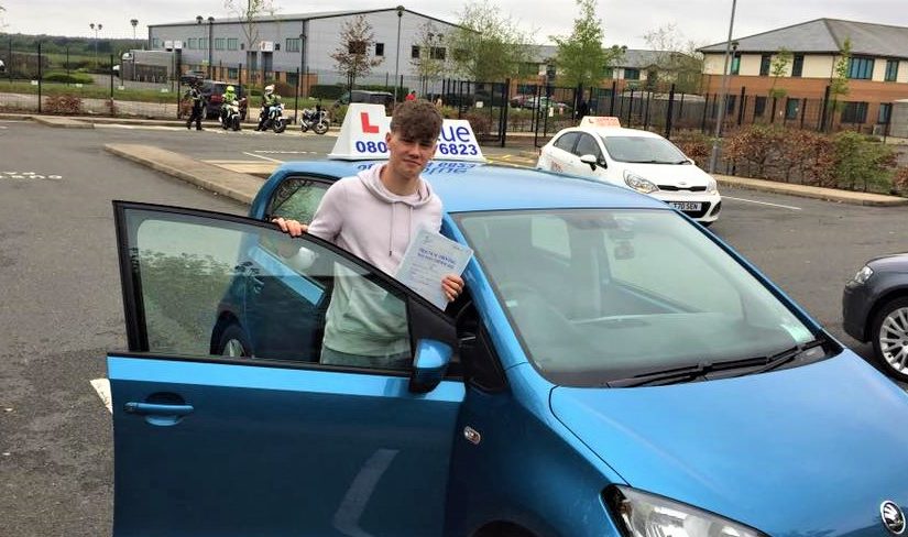 Farnborough Driving Test Pass for Harry Dunwoody