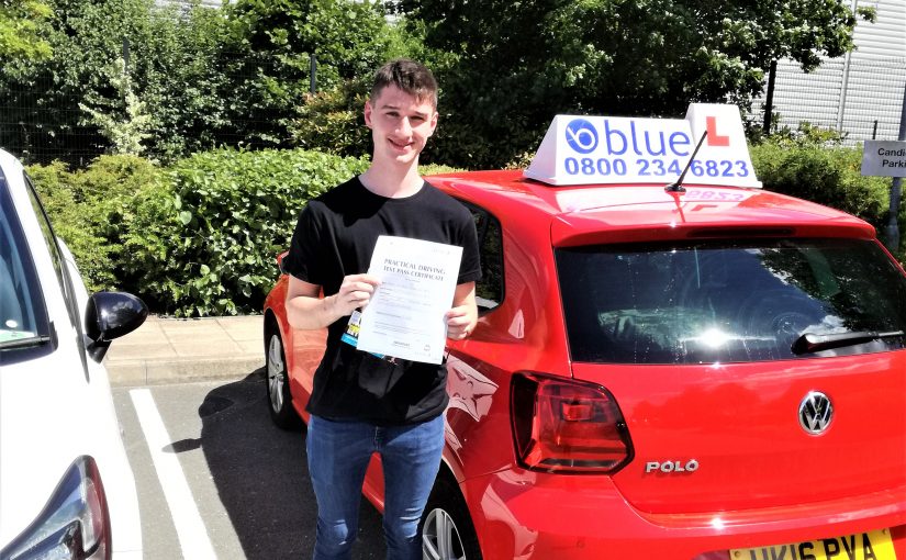 Farnborough Driving Test Pass for Harry Upshall
