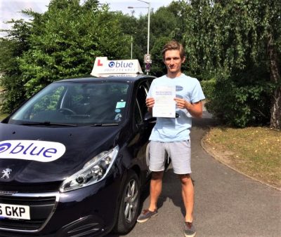 Farnborough Driving Test Pass for Marcus Young