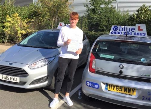 Farnborough Driving Test Pass for Matt Powell