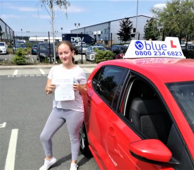 Farnborough-Driving-Test-Pass-for-Olivia-Gamble