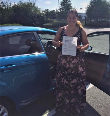 Farnborough Driving Test Pass for Oxana Sochka