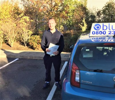 Farnborough Driving Test Pass for Ryan Hunt