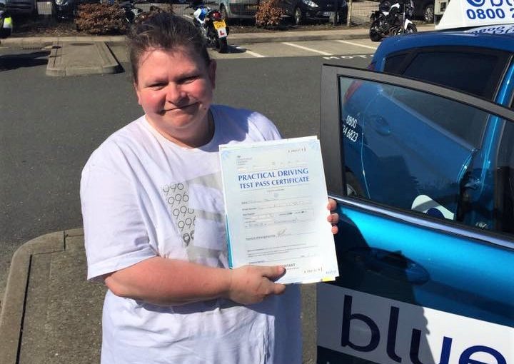 Farnborough Driving Test Pass for Susan