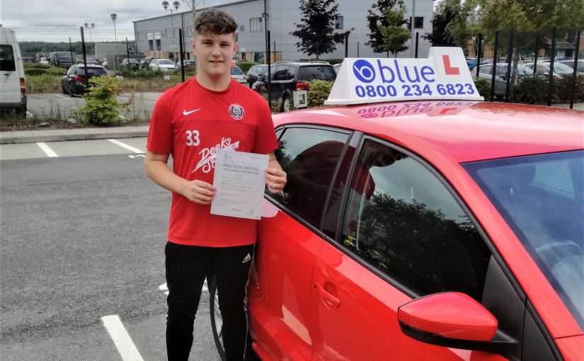 Congratulations to Zak Nash passed driving test at Farnborough driving test centre