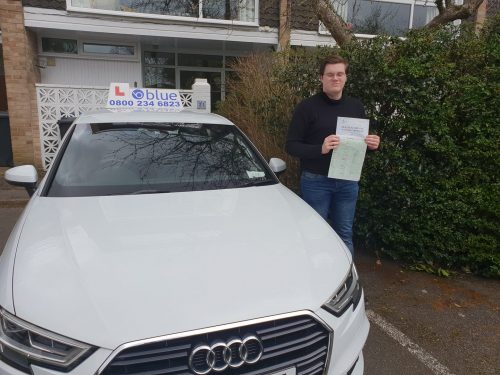 Farnborough Driving Test for Lloyd