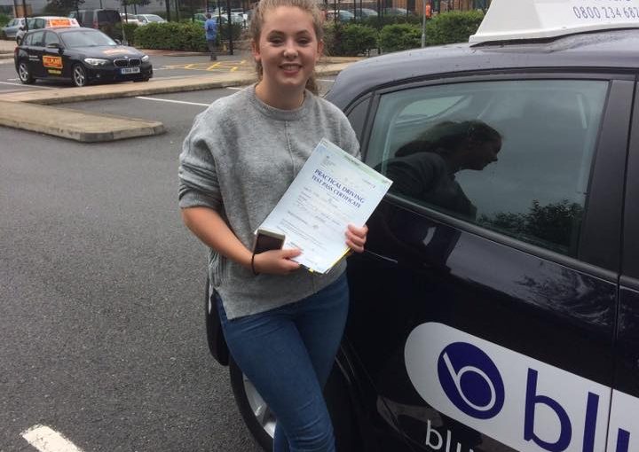 Farnborough Driving Test pass for Bethaney Pritchard